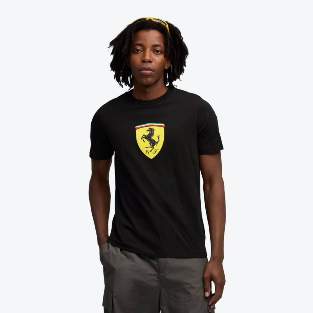Camiseta Puma Ferrari Sportswear Preta Camiseta Puma Ferrari Sportswear Preta