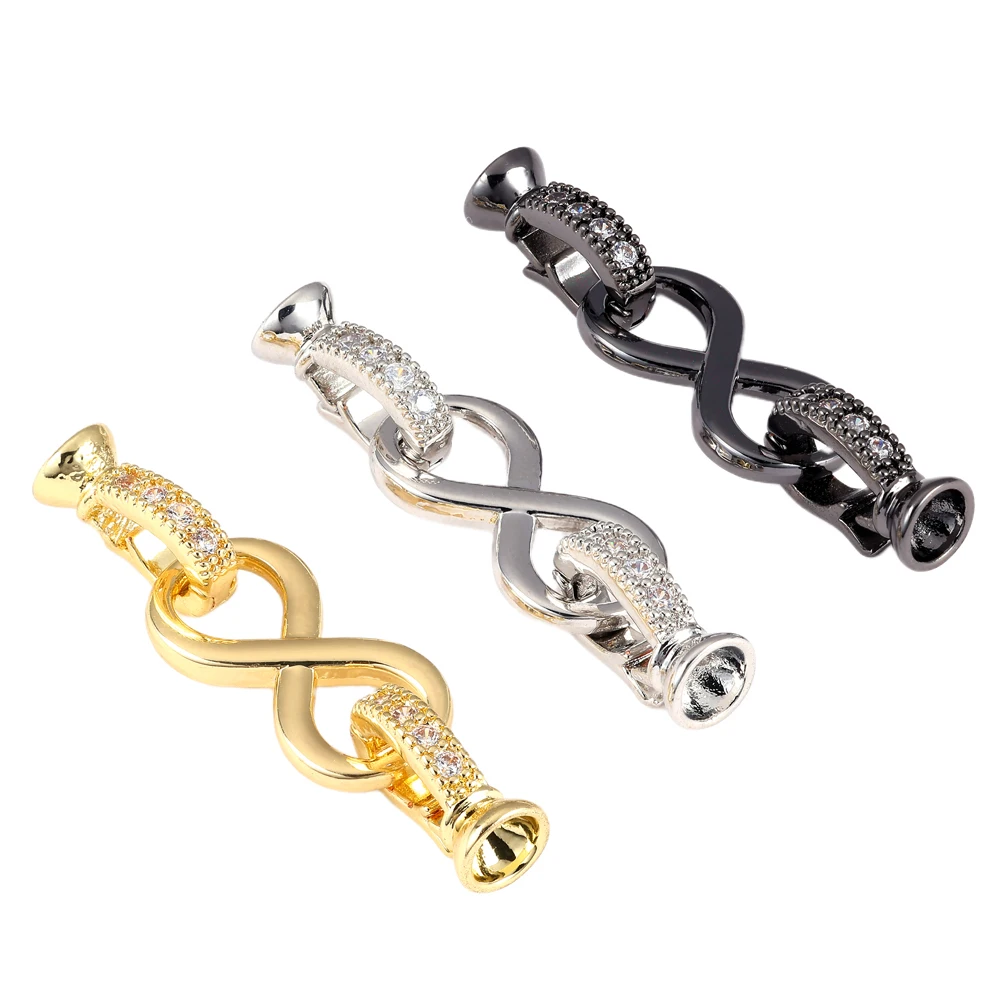 Juya DIY Women Beadwork Beads Pearls Jewlery Making Findings 18K Gold Plated Connector Fastener Lock Clasps Accessories Supplies Juya DIY Women Beadwork Beads Pearls Jewlery Making Findings 18K Gold Plated Connector Fastener Lock Clasps Accessories Supplies