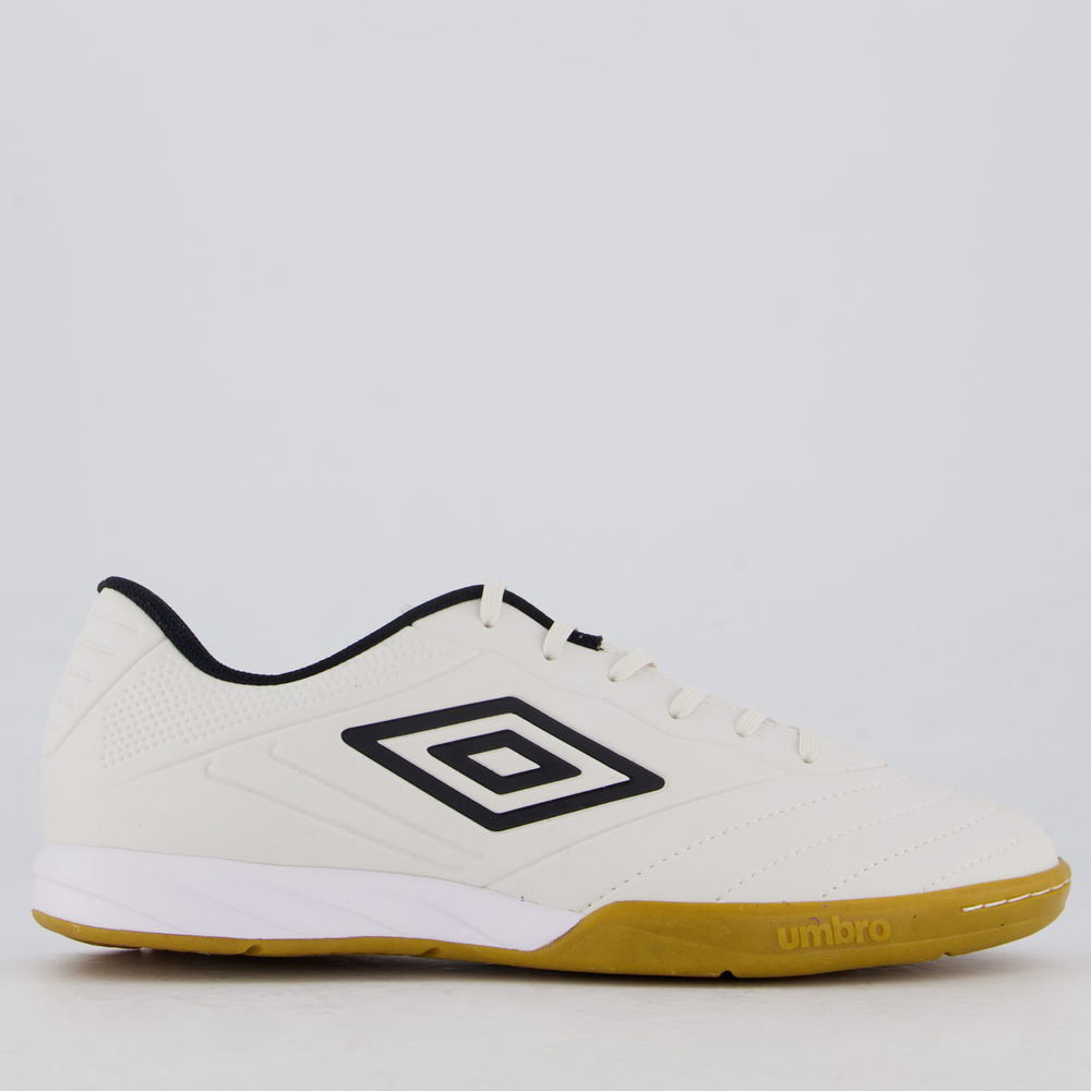 Chuteira Umbro Tocco III Club Futsal Branca e Preta Chuteira Umbro Tocco III Club Futsal Branca e Preta
