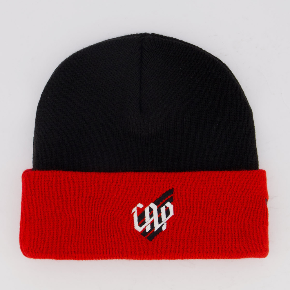 Gorro New Era Athletico Paranaense Futebol Preto e Vermelho