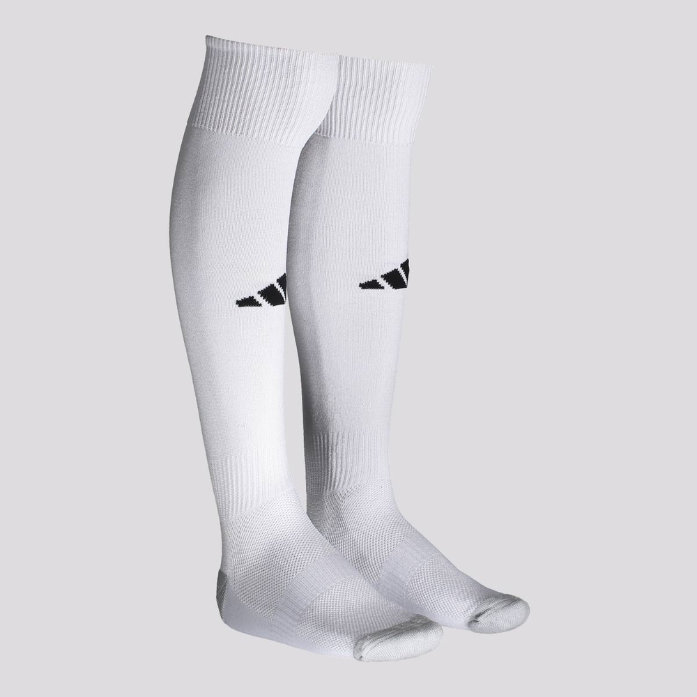 Meião Adidas Milano 23 Branco e Preto Meião Adidas Milano 23 Branco e Preto