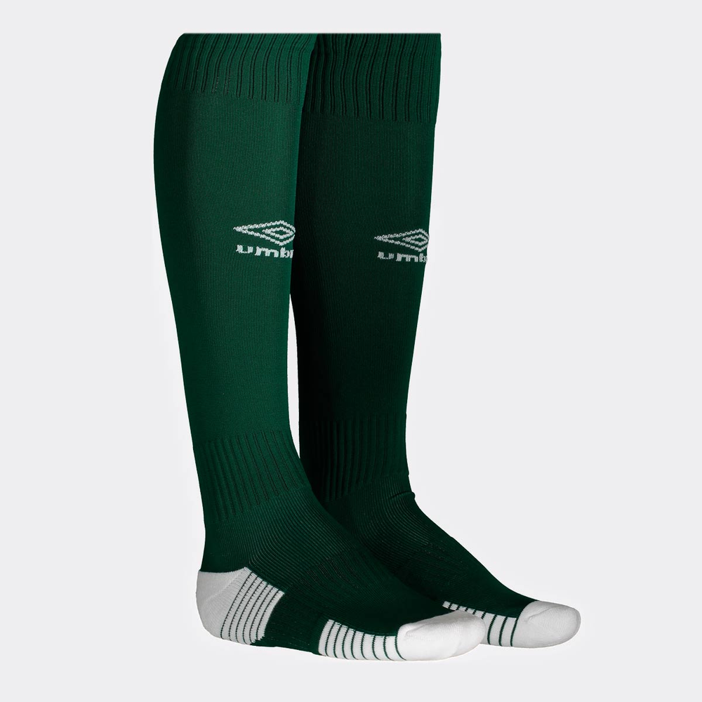 Meião Umbro Team Verde e Branco Meião Umbro Team Verde e Branco