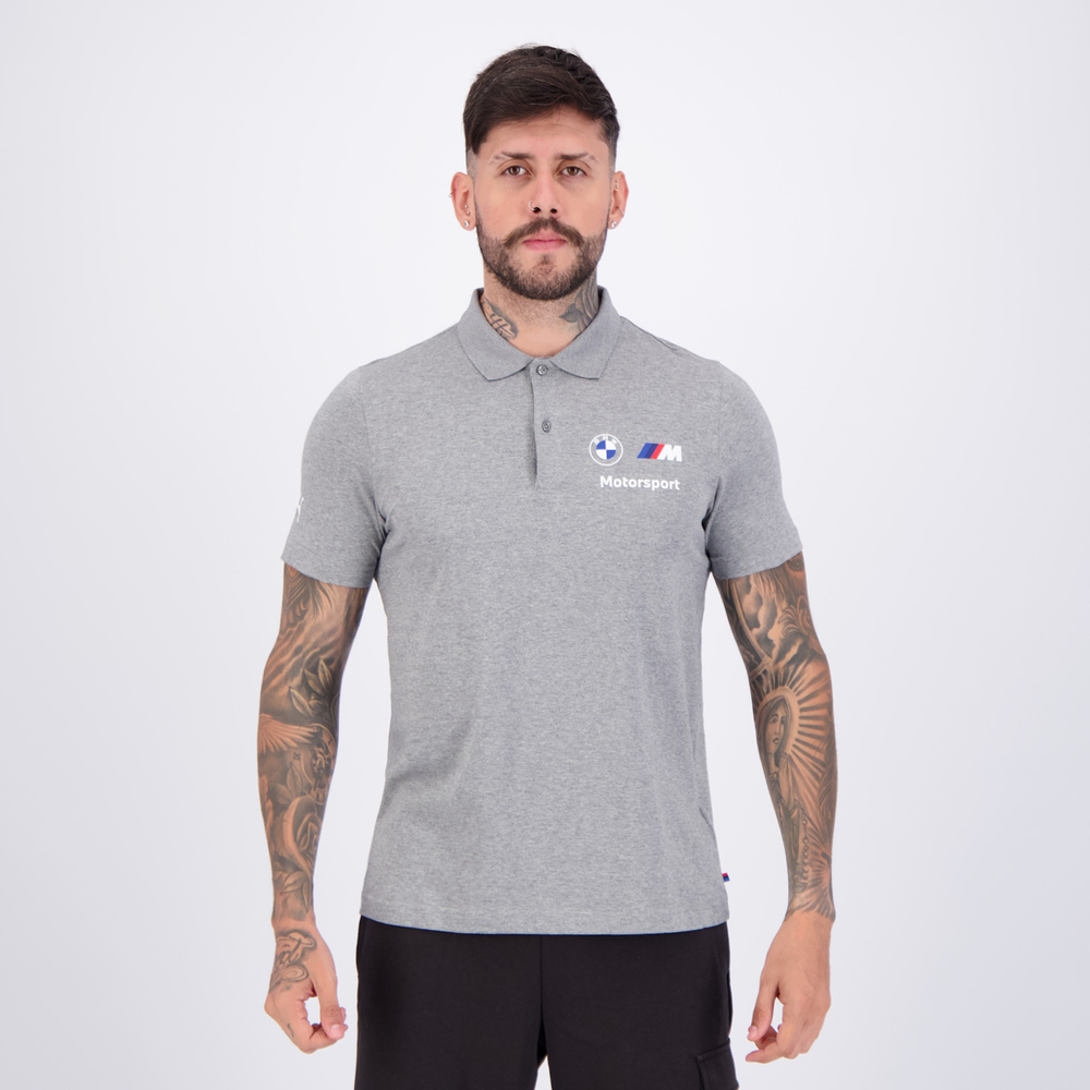 Polo Puma BMW Motorsport MMS ESS Cinza Polo Puma BMW Motorsport MMS ESS Cinza