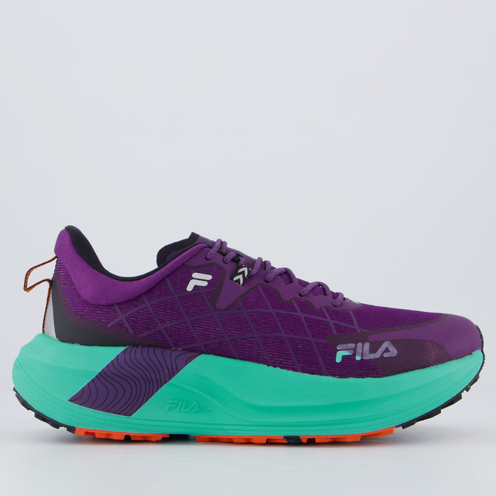 Tênis Fila Skytrail Roxo e Azul