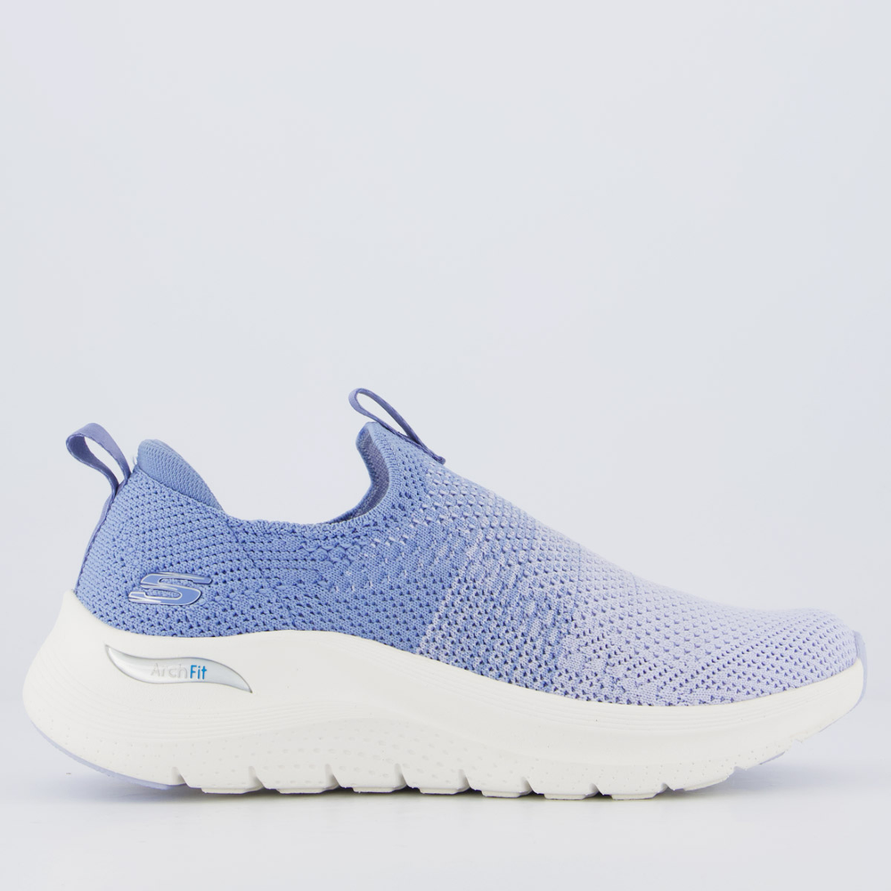 Tênis Skechers Arch Fit 2.0 Feminino Azul Tênis Skechers Arch Fit 2.0 Feminino Azul