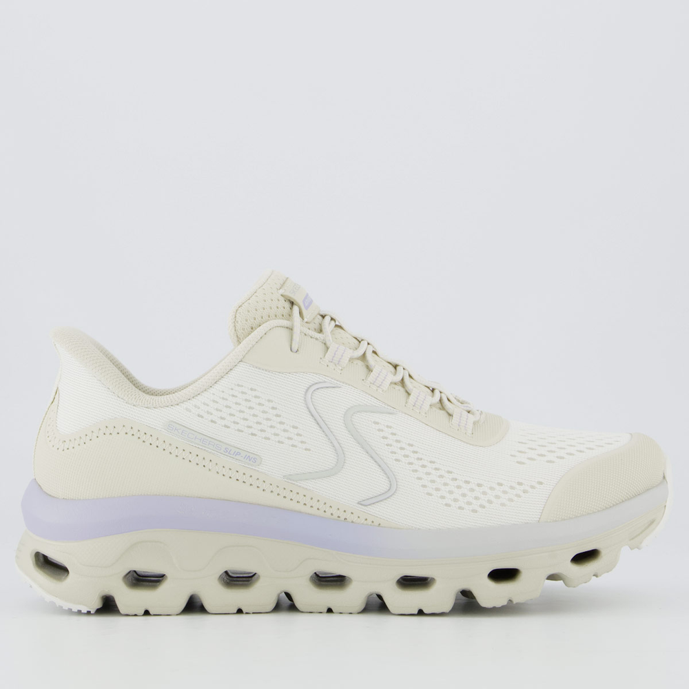 Tênis Skechers Glide-Step Sole Feminino Branco