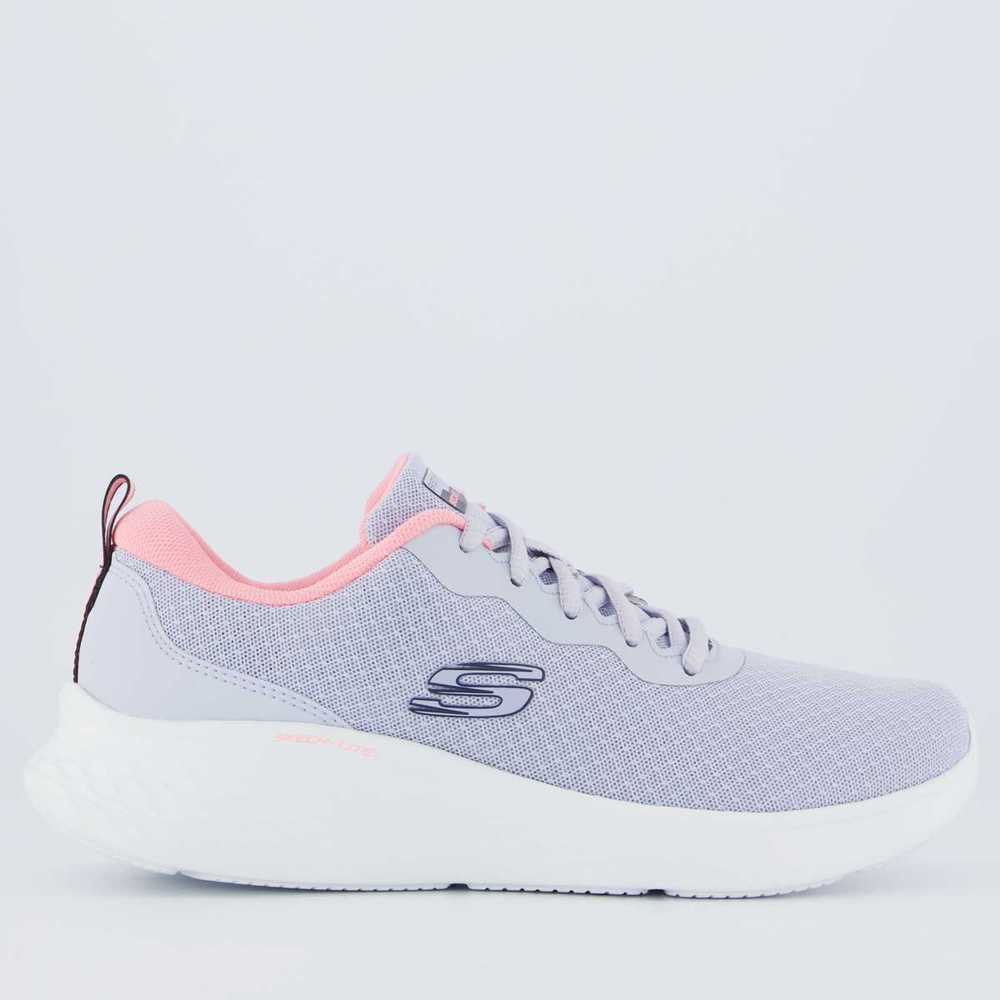 Tênis Skechers Lite Pro Feminino Lilás e Rosa