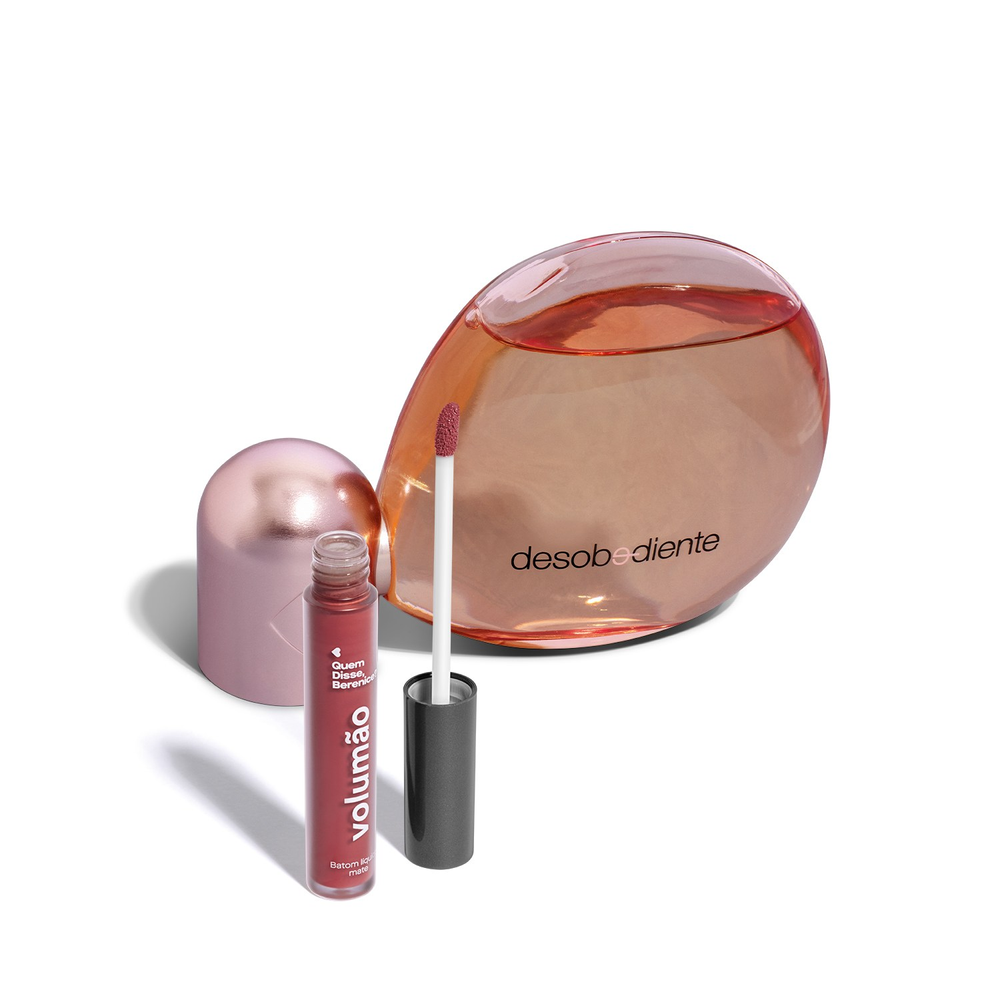 Conjunto Desobediente Quem Disse, Berenice? Rosa Roseli - Eau De Parfum 100ml + Batom Líquido 4ml Conjunto Desobediente Quem Disse, Berenice? Rosa Roseli - Eau De Parfum 100ml + Batom Líquido 4ml