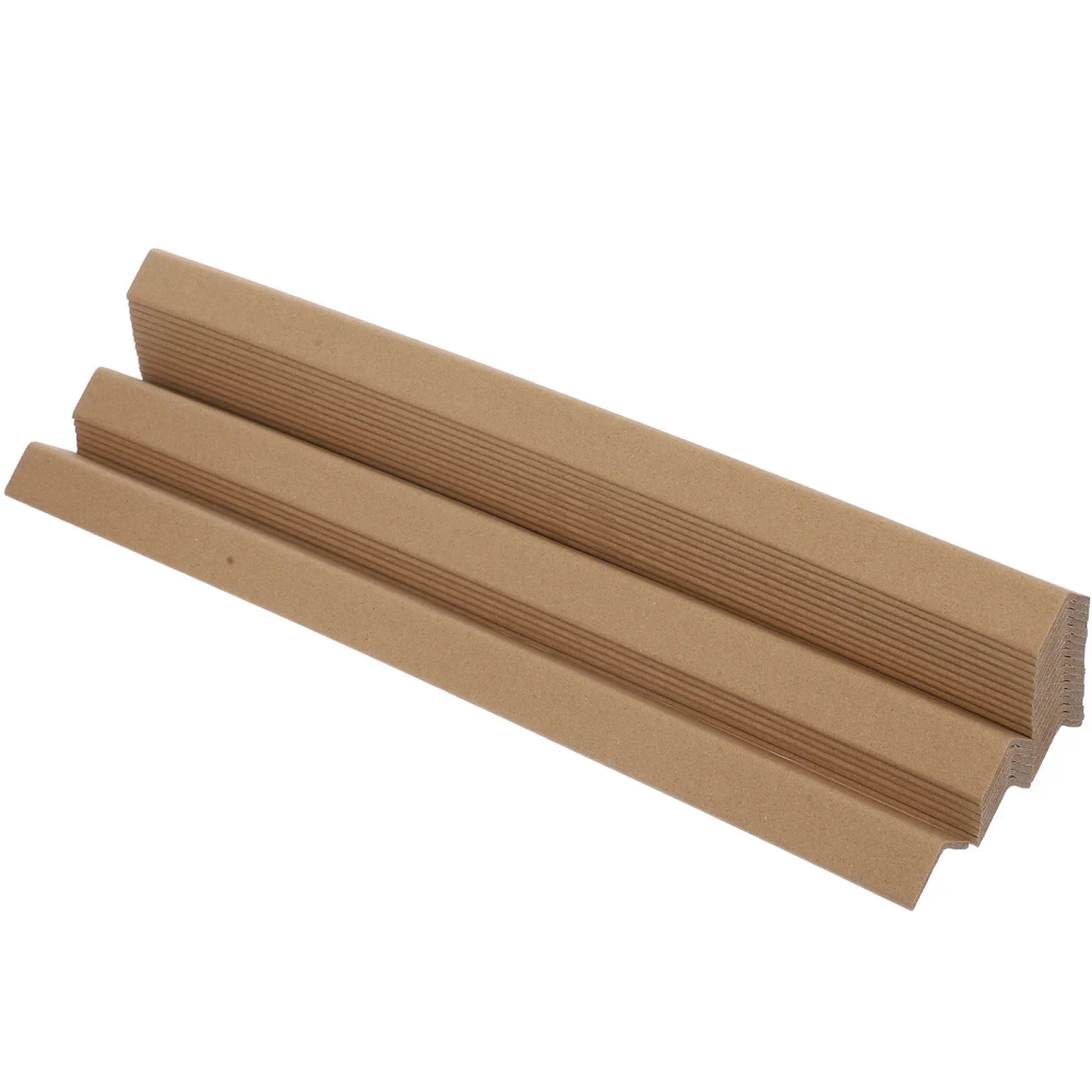 24Pcs Stackable Paper Corner Protectors Thickened L-Shape for Carton Box Protection Shipping Corner Guards Packing Supplies 24Pcs Stackable Paper Corner Protectors Thickened L-Shape for Carton Box Protection Shipping Corner Guards Packing Supplies