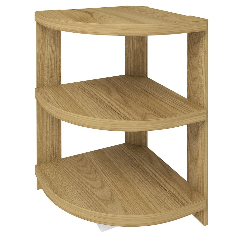 Estante Lateral Multiuso Decorativa Wind Olmo - Artany Estante Lateral Multiuso Decorativa Wind Olmo - Artany