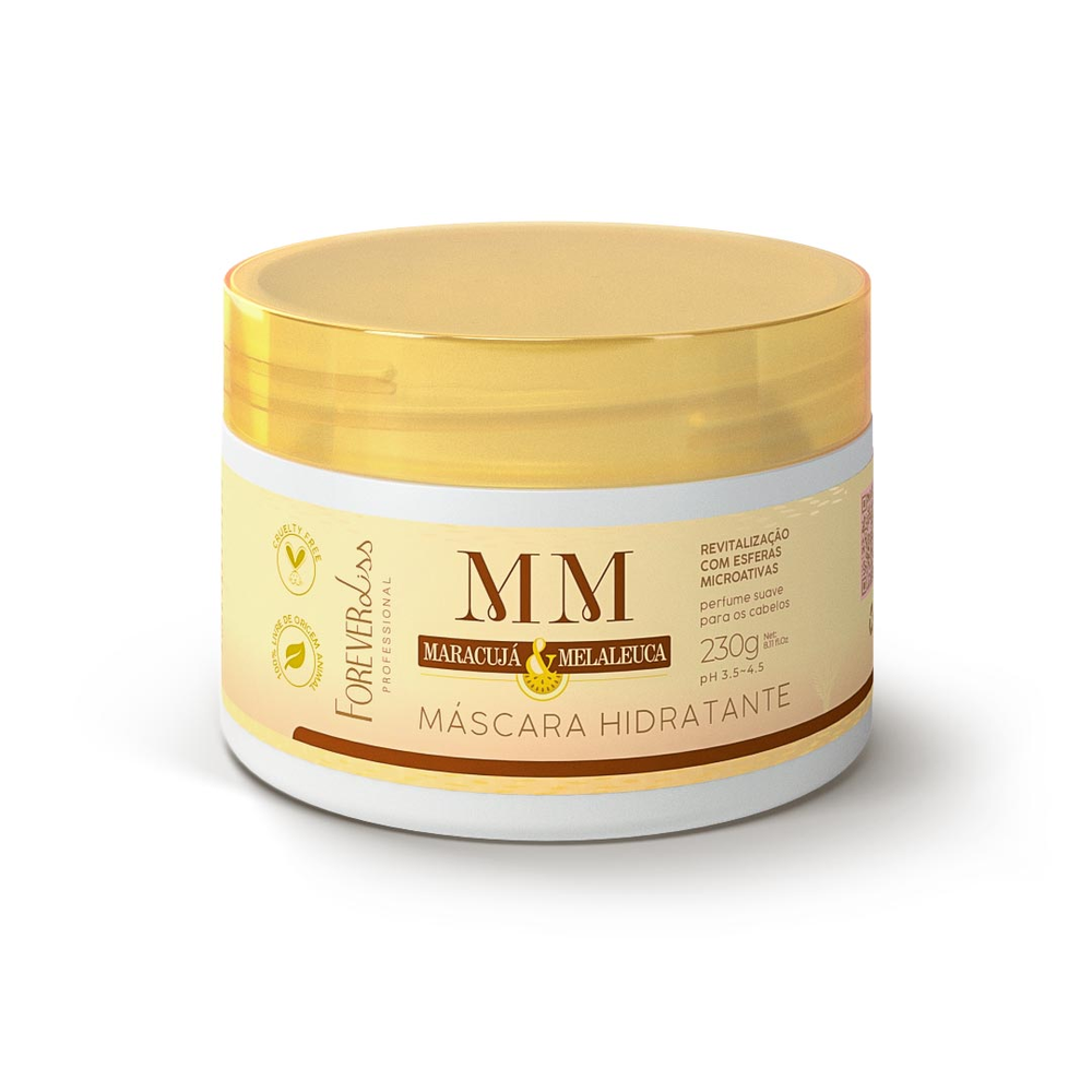 Máscara Hidratante Maracujá e Melaleuca Forever Liss 230g Máscara Hidratante Maracujá e Melaleuca Forever Liss 230g