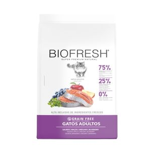 Ração Biofresh Gatos Adultos Salmão