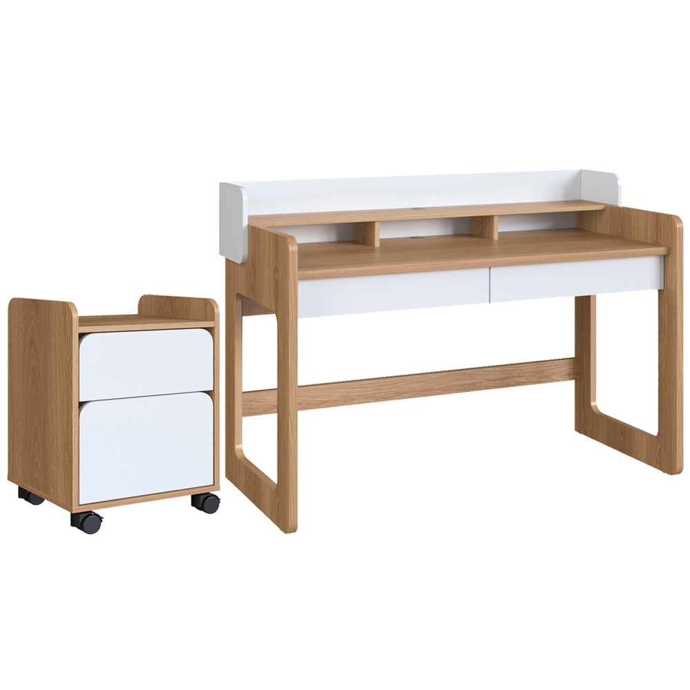 Escrivaninha 2 Gavetas E Gaveteiro 28000X27998 Hanover Branco Artesano Escrivaninha 2 Gavetas E Gaveteiro 28000X27998 Hanover Branco Artesano