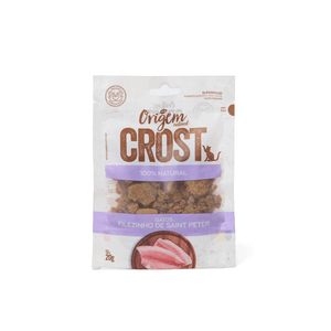 Petisco Gatos Origem Natural Crost Filezinho de Saint Peter - 20 g Petisco Gatos Origem Natural Crost Filezinho de Saint Peter - 20 g