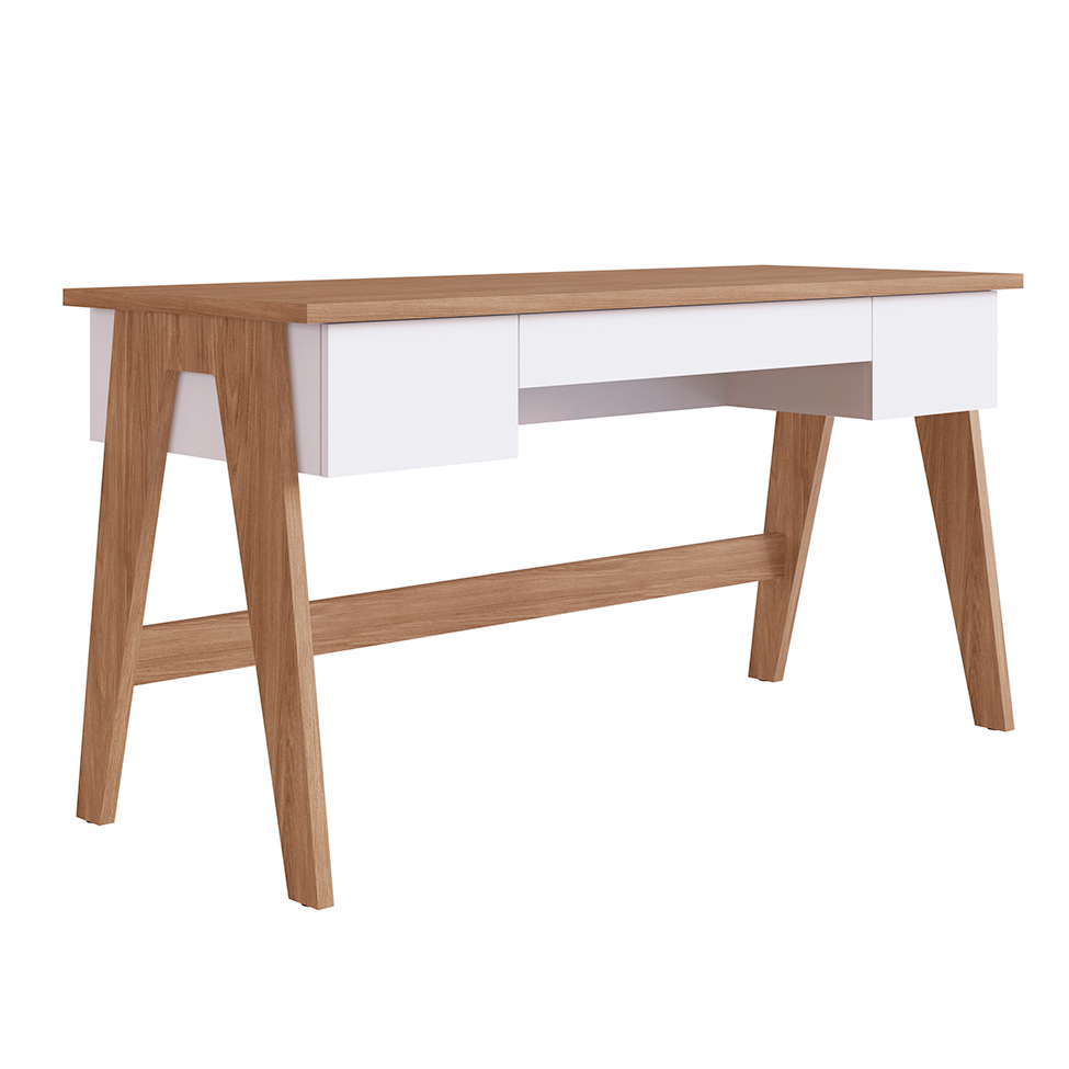 Escrivaninha Trend II Hanover e Off White Escrivaninha Trend II Hanover e Off White