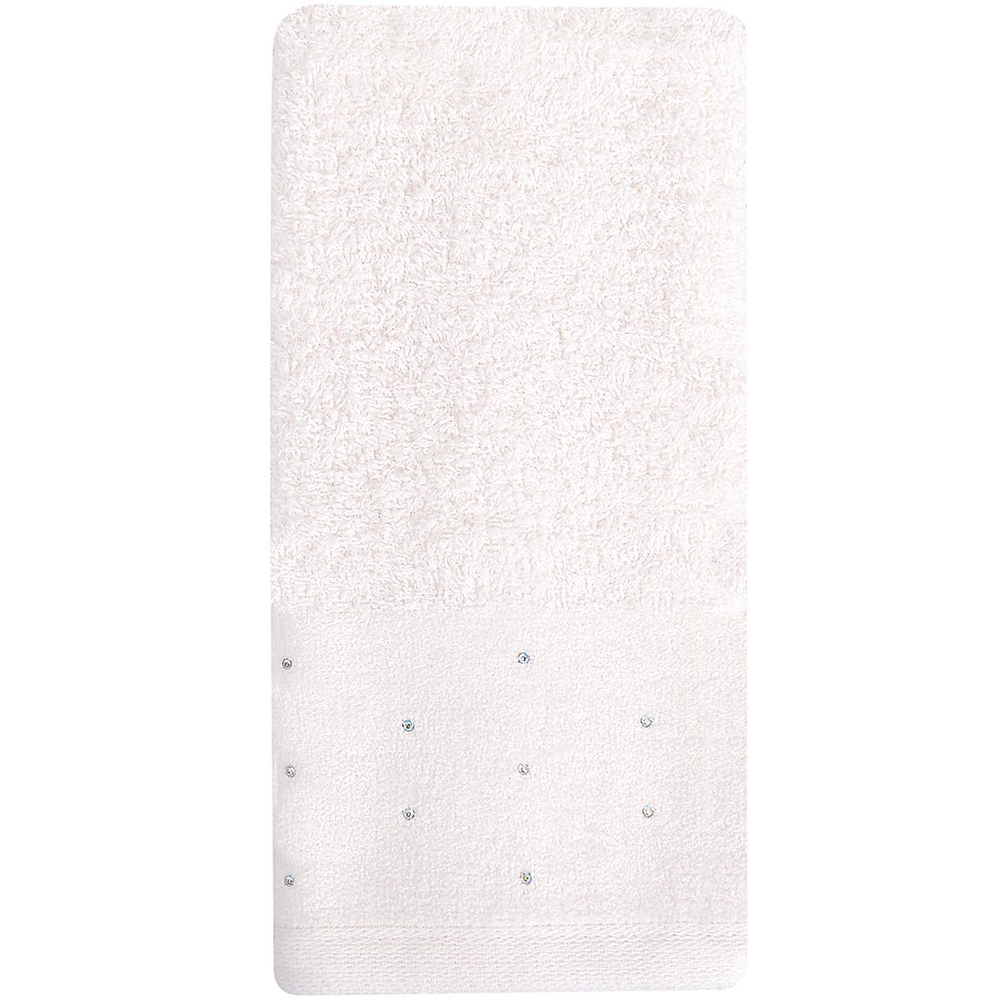 Toalha Lavabo Cristal 30x50cm Off White Toalha Lavabo Cristal 30x50cm Off White