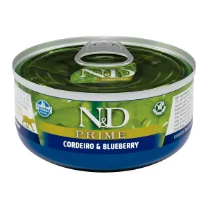 Ração Úmida N&D Prime Gatos Adultos Cordeiro e Blueberry - 70 g Ração Úmida N&D Prime Gatos Adultos Cordeiro e Blueberry - 70 g