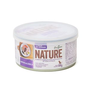 Ração Úmida Origem Nature Gatos Adultos Hipercalórica - 120 g Ração Úmida Origem Nature Gatos Adultos Hipercalórica - 120 g