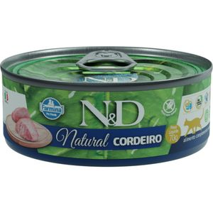 Ração Úmida N&D Natural Gatos Cordeiro - 70 g Ração Úmida N&D Natural Gatos Cordeiro - 70 g