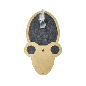 Arranhador Joy Mouse Fábrica Pet Cinza - Único Arranhador Joy Mouse Fábrica Pet Cinza - Único