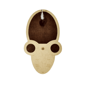 Arranhador Joy Mouse Fábrica Pet Marrom - Único Arranhador Joy Mouse Fábrica Pet Marrom - Único