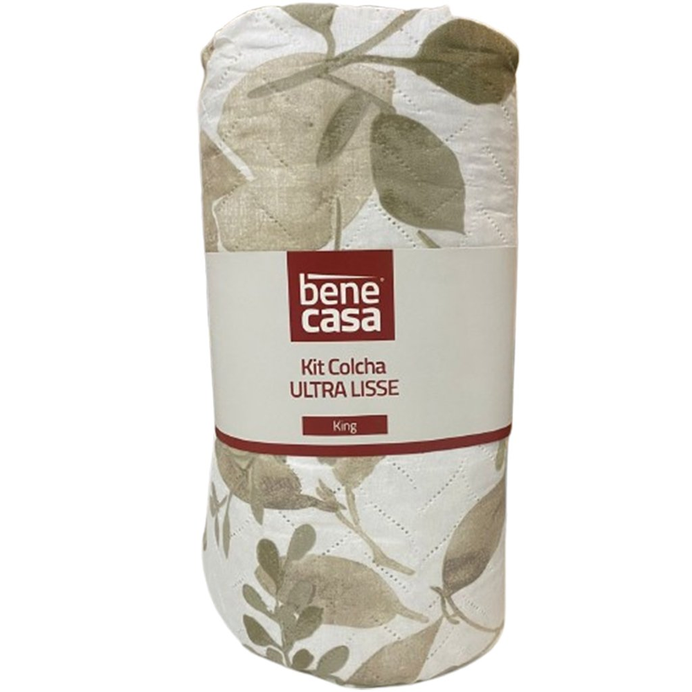 Kit Cobre Leito King Ultra Lisse New 250x270cm Milão Kit Cobre Leito King Ultra Lisse New 250x270cm Milão