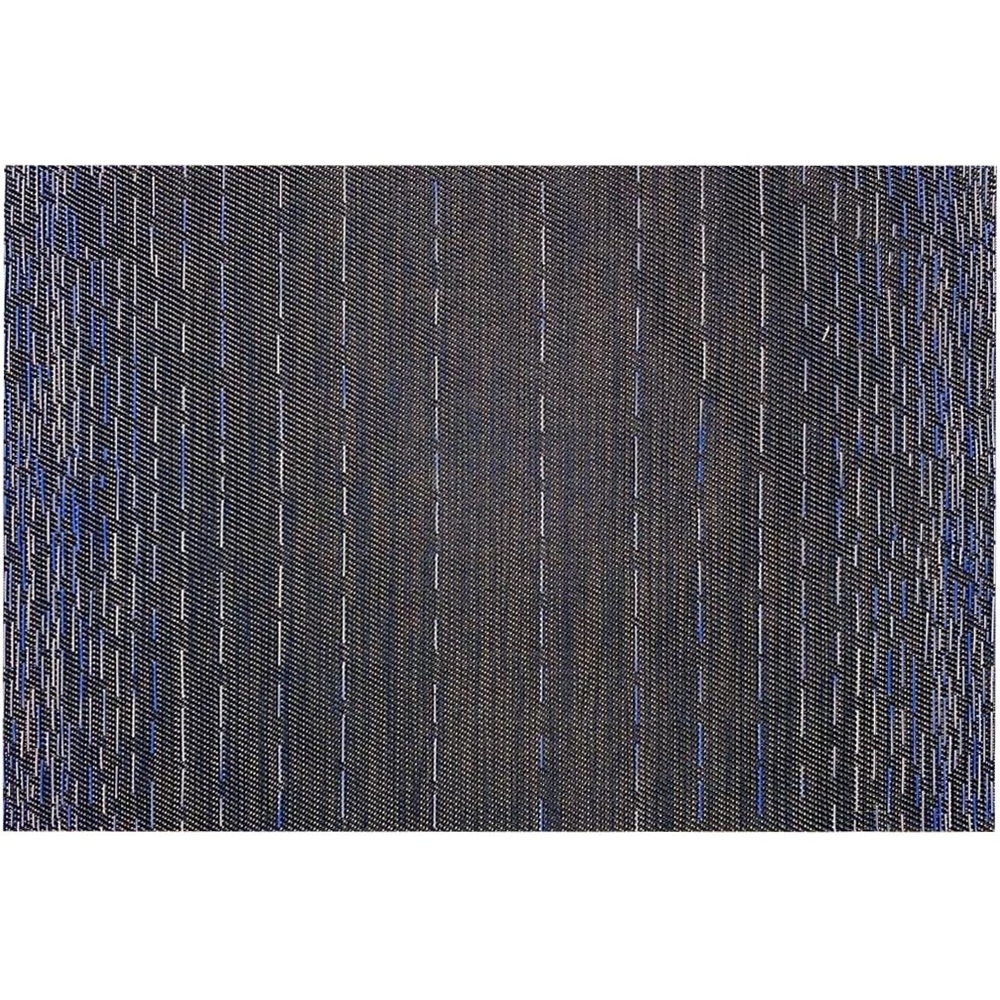 Americano Tramex de Mesa 45x30cm Listras Azul Americano Tramex de Mesa 45x30cm Listras Azul
