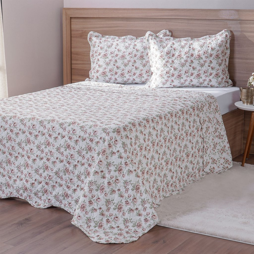 Kit Cobre Leito King Ultra Lisse New 250x270cm Chloe Kit Cobre Leito King Ultra Lisse New 250x270cm Chloe