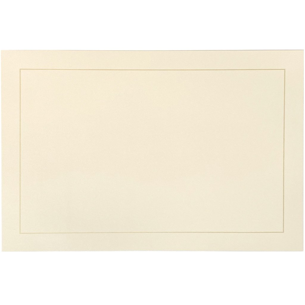 Lugar Americano Classic PU 45x30cm Palha Lugar Americano Classic PU 45x30cm Palha