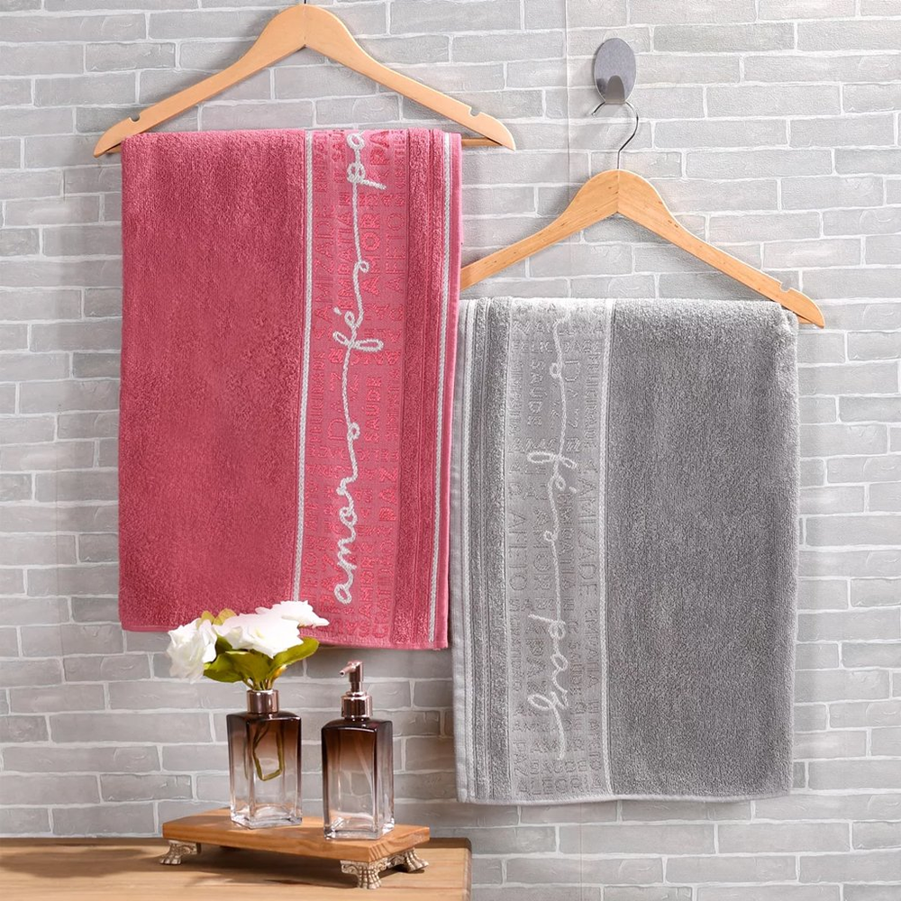 Toalha de Rosto Celebration Super Macia 50x75 Toalha de Rosto Celebration Super Macia 50x75