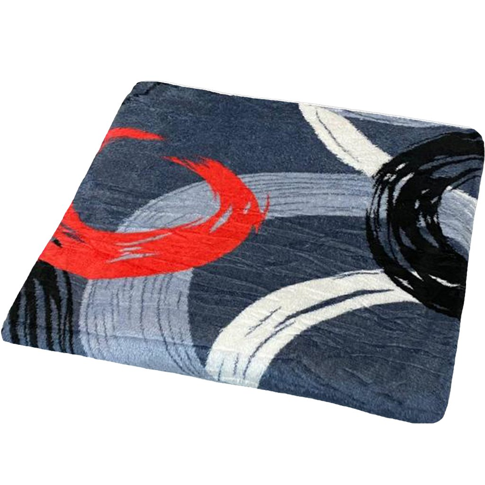 Manta Casal Microfibra Colors Estampada 180x200cm Cinza Aço Manta Casal Microfibra Colors Estampada 180x200cm Cinza Aço