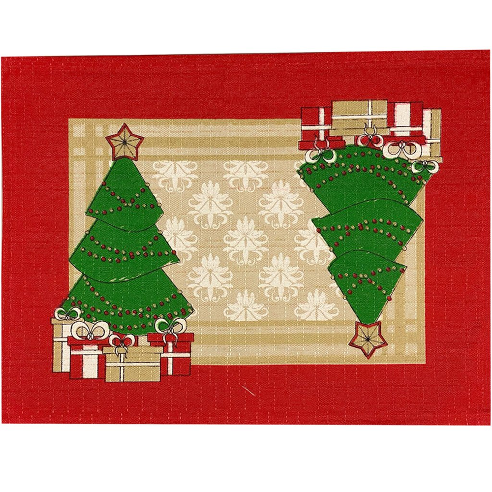 Lugar Americano Linhão Natalino Merry Christimas 30x40 Pinheiro de Natal Lugar Americano Linhão Natalino Merry Christimas 30x40 Pinheiro de Natal