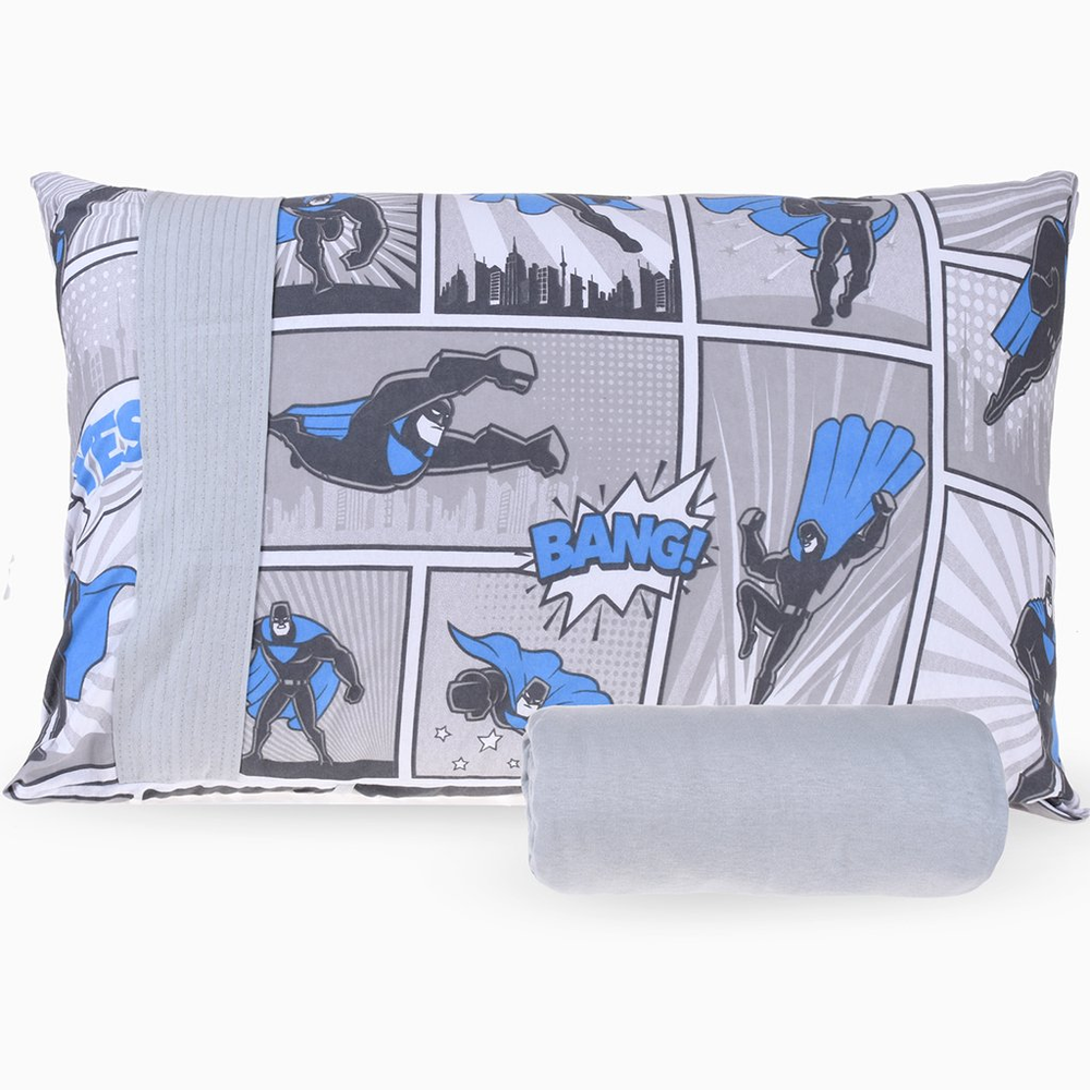 Jogo de Cama Infantil Solteiro Malha 100% Algodão Bene Casa Heróis Jogo de Cama Infantil Solteiro Malha 100% Algodão Bene Casa Heróis