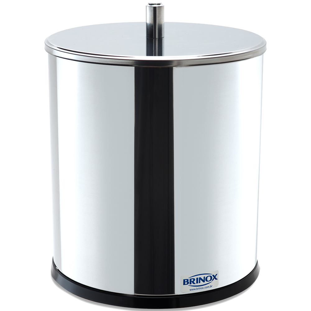 Lixeira Inox Com Tampa Brinox Lixeira Para Banheiro Cozinha Lixeira Inox Com Tampa Brinox Lixeira Para Banheiro Cozinha