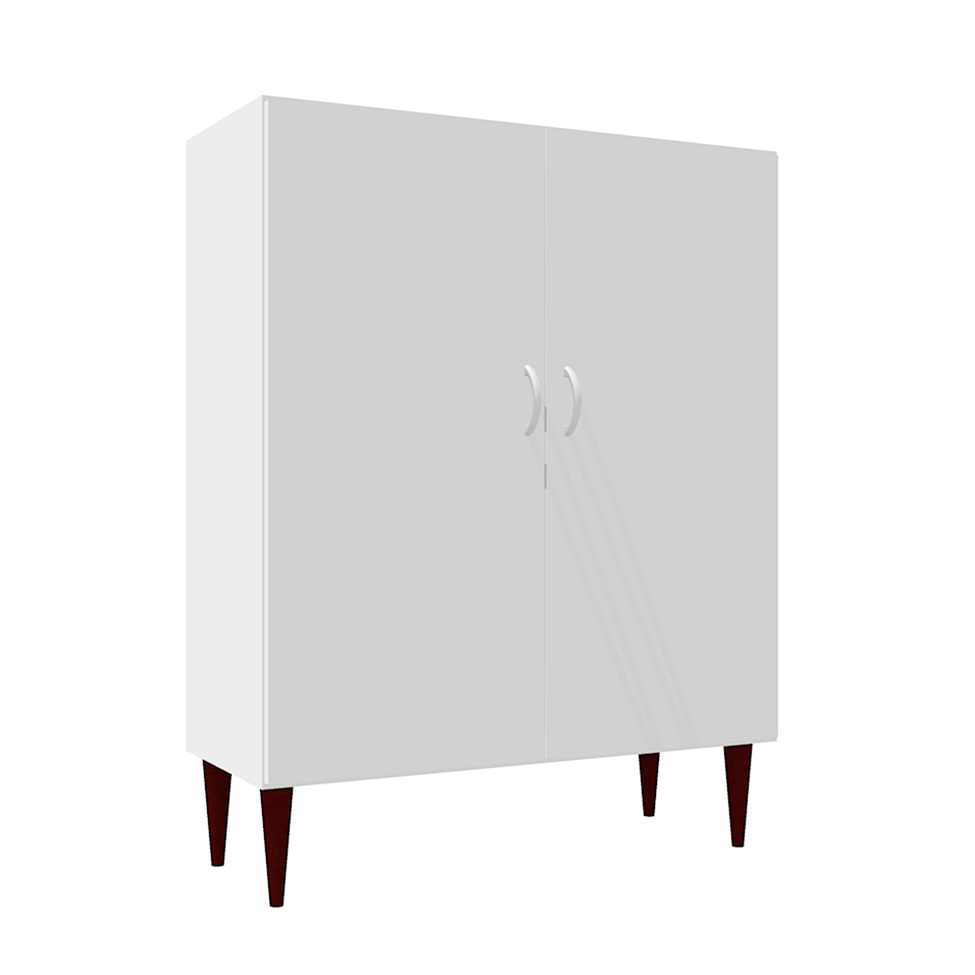 Armário de Escritório KitCubos 2 PT Branco Armário de Escritório KitCubos 2 PT Branco