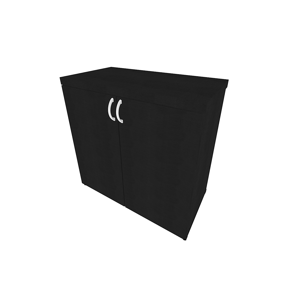 Armário de Escritório Natus 2 PT Preto Armário de Escritório Natus 2 PT Preto