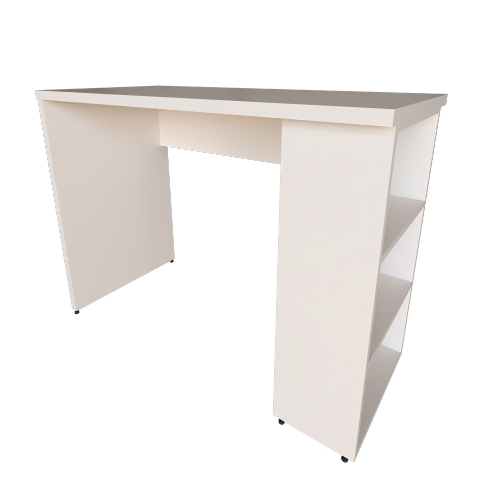 Escrivaninha Corp Branca 110 cm Escrivaninha Corp Branca 110 cm