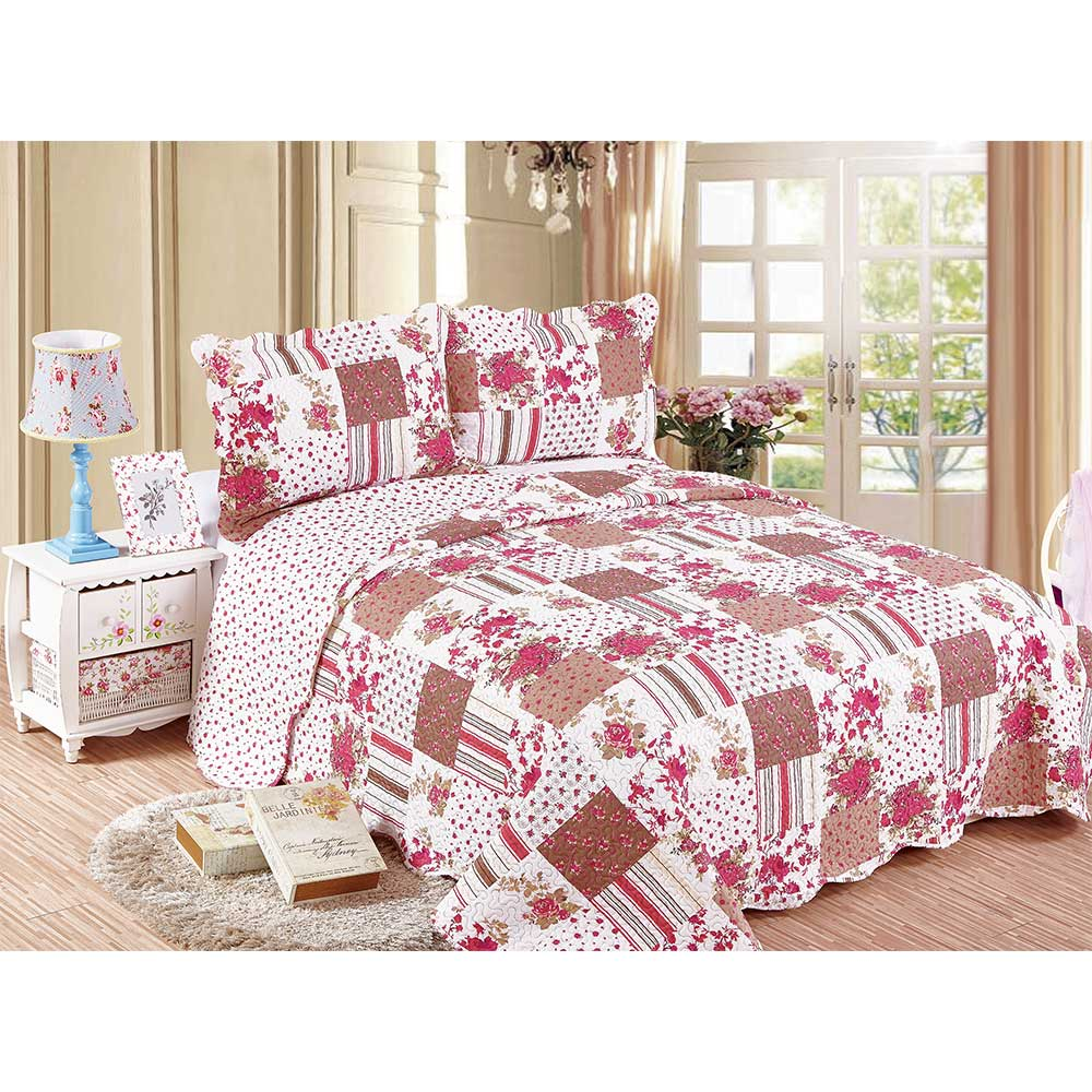 Colcha Evoluition Patchwork Casal 220x240 Goya Camesa Colcha Evoluition Patchwork Casal 220x240 Goya Camesa
