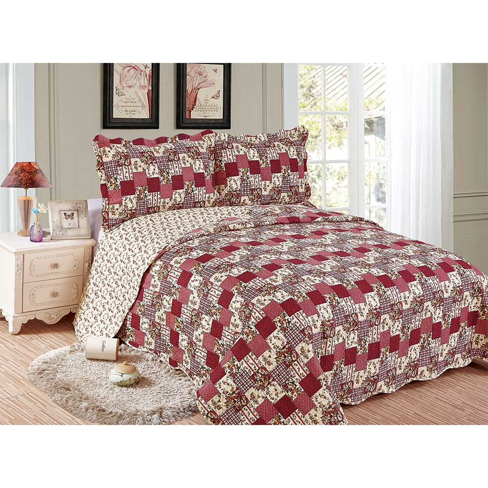 Colcha Evoluition Patchwork King 260x280 Blassi Camesa Colcha Evoluition Patchwork King 260x280 Blassi Camesa