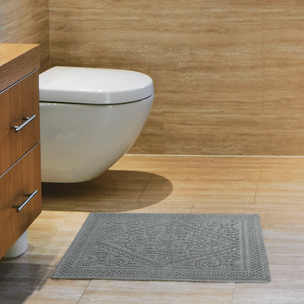 Tapete Artesano 60x43 Cinza Prime Camesa Tapete Artesano 60x43 Cinza Prime Camesa