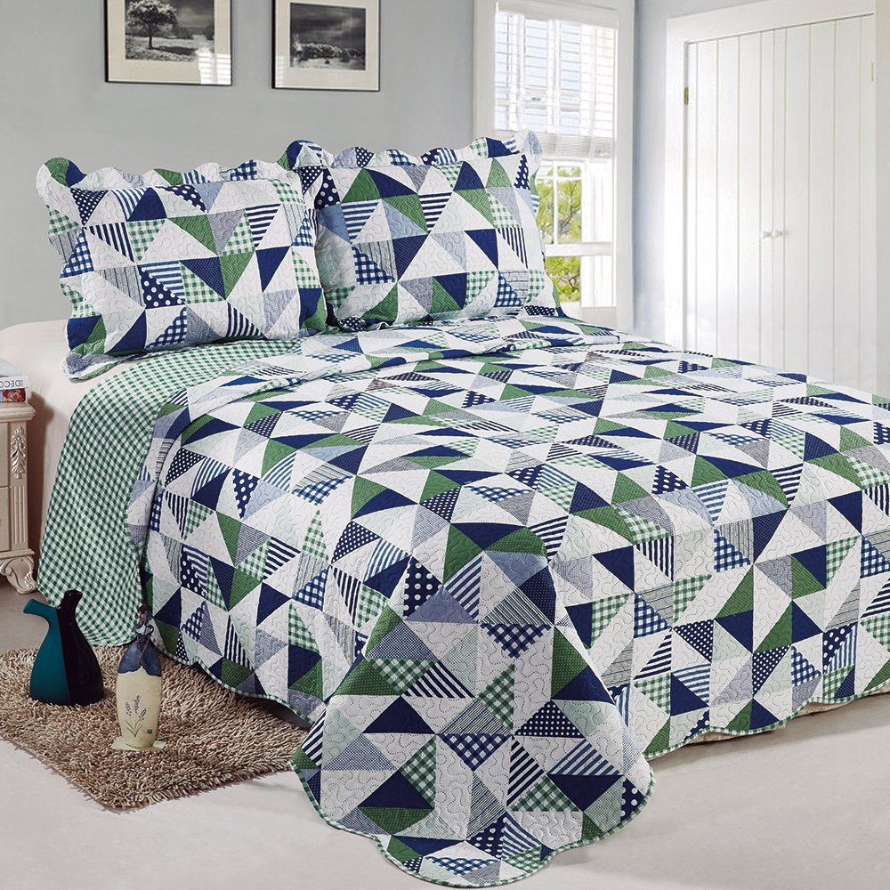 Colcha Evoluition Patchwork Queen 240x260 Veridiana Camesa Colcha Evoluition Patchwork Queen 240x260 Veridiana Camesa
