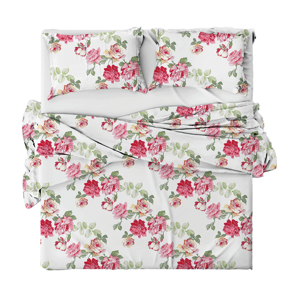 Jogo De Cama Cotton Plus 4 Peças - Casal Belize Camesa Jogo De Cama Cotton Plus 4 Peças - Casal Belize Camesa