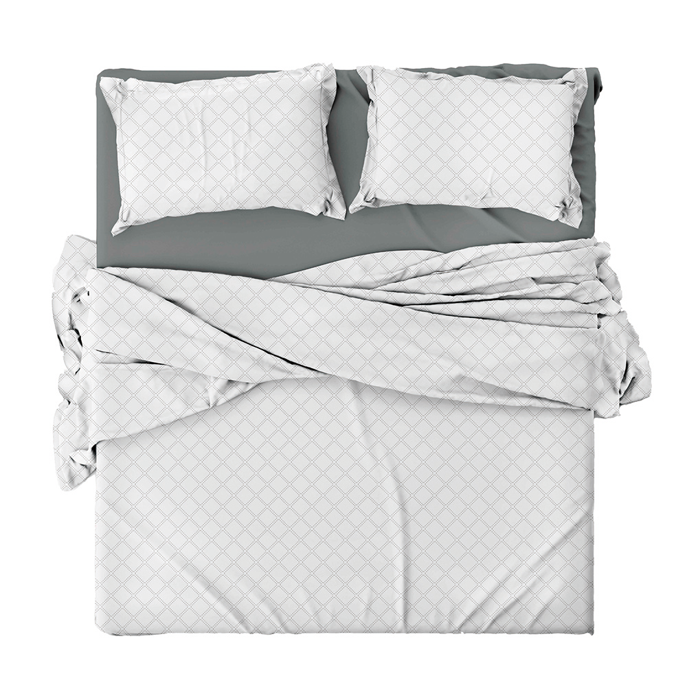Jogo De Cama Cotton Plus 3 Peças - Solteiro Punto Camesa Jogo De Cama Cotton Plus 3 Peças - Solteiro Punto Camesa