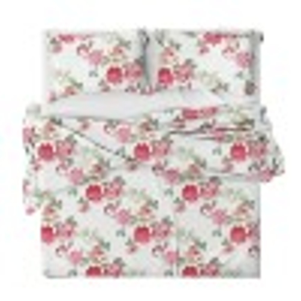 Jogo De Cama Cotton Plus 4 Peças - Queen Belize Camesa Jogo De Cama Cotton Plus 4 Peças - Queen Belize Camesa