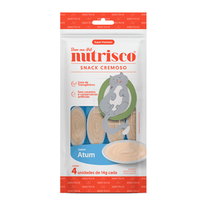 Petisco Cremoso Nutrisco para Gatos Atum - 56 g Petisco Cremoso Nutrisco para Gatos Atum - 56 g