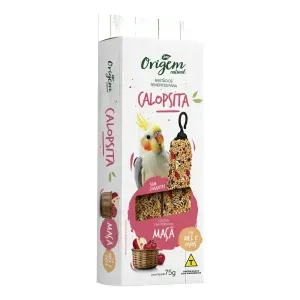 Bastão para Calopsita Maçã Origem Natural - 75 g Bastão para Calopsita Maçã Origem Natural - 75 g