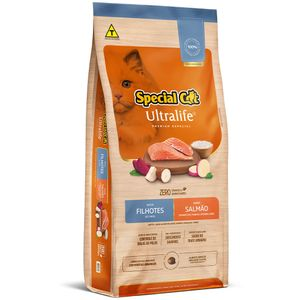 Ração Special Cat Ultralife Gatos Filhotes Salmão Ração Special Cat Ultralife Gatos Filhotes Salmão
