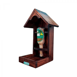 Comedouro Automático Livre Birds Wood House Betume - Único Comedouro Automático Livre Birds Wood House Betume - Único