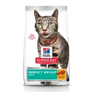 Ração Hill's Science Diet Peso Perfeito para Gatos Adultos Sabor Frango - 1,36 kg Ração Hill's Science Diet Peso Perfeito para Gatos Adultos Sabor Frango - 1,36 kg