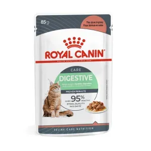Ração Úmida Royal Canin Pedaços ao Molho Cuidado Digestivo para Gatos Adultos - 85 g Ração Úmida Royal Canin Pedaços ao Molho Cuidado Digestivo para Gatos Adultos - 85 g